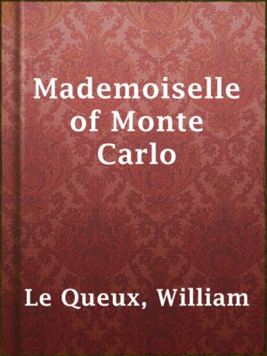 cover image of Mademoiselle of Monte Carlo